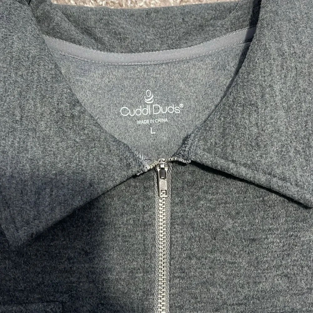 NWOT Cuddl Duds quarter zip - Picture 5 of 5